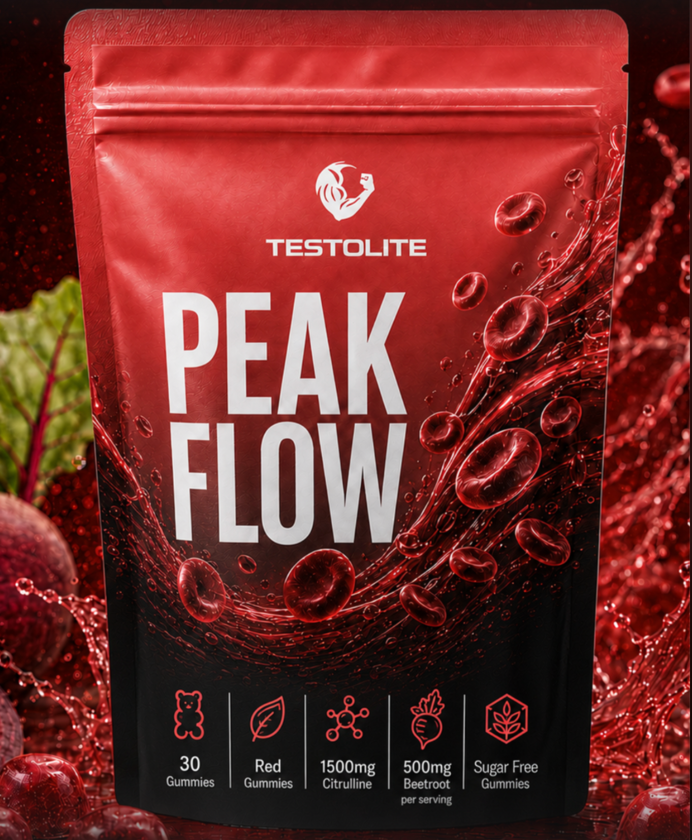 Peak Flow™ Blood Flow Gummies For Men