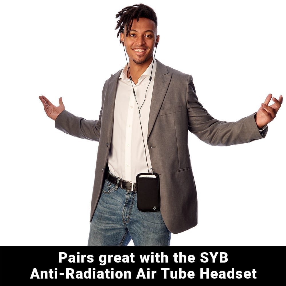 SYB Phone Pouch - EMF & 5G Blocker For Android And iPhone Cell Phones by Shield Your Body